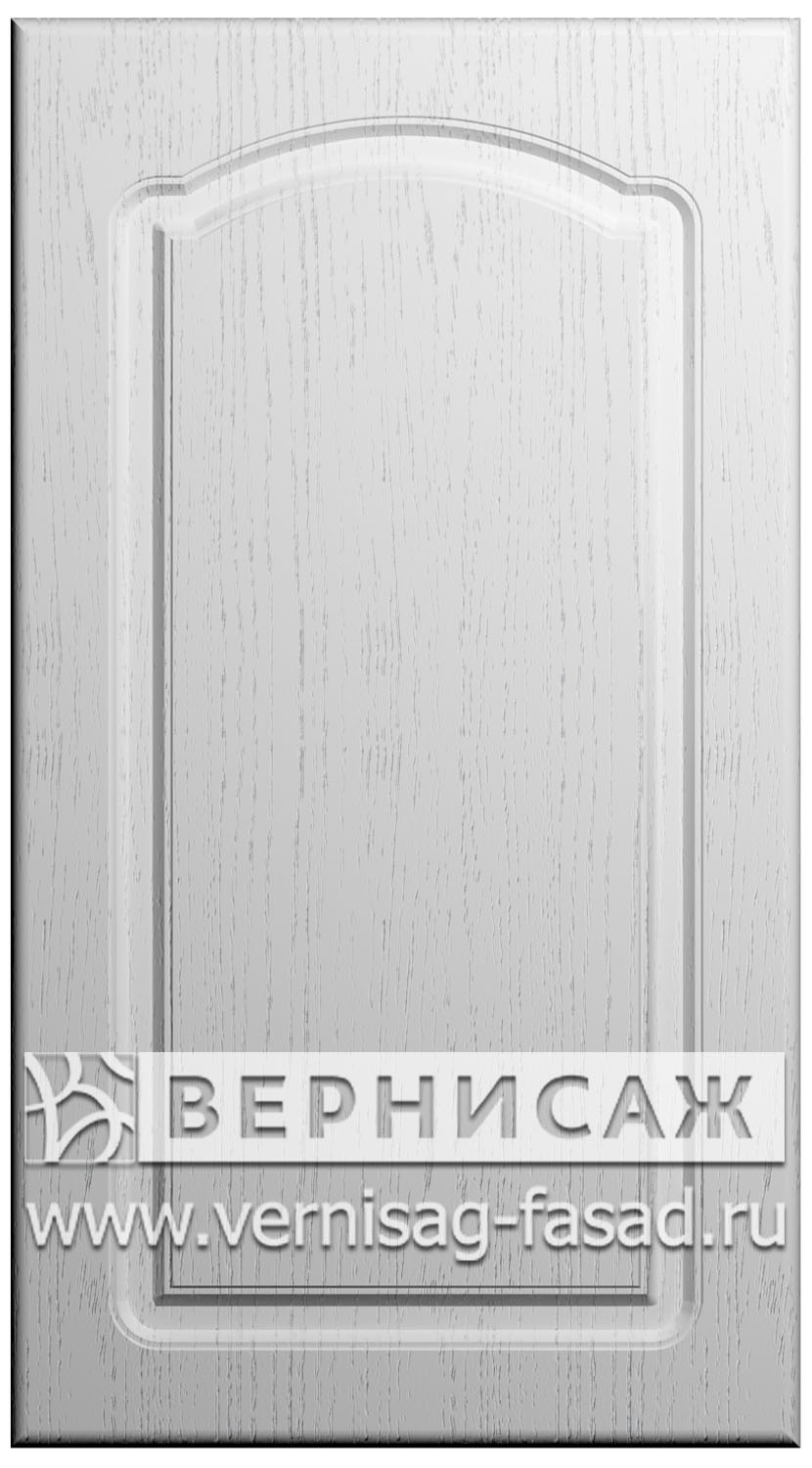  Фасады в пленке ПВХ, Фрезеровка № 3, цвет Массив Бианко