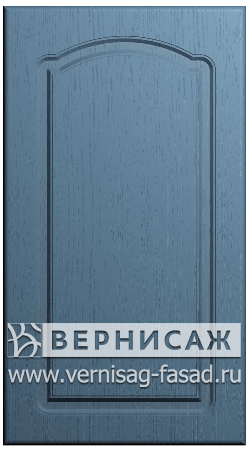  Фасады в пленке ПВХ, Фрезеровка № 3, цвет Массив Деним