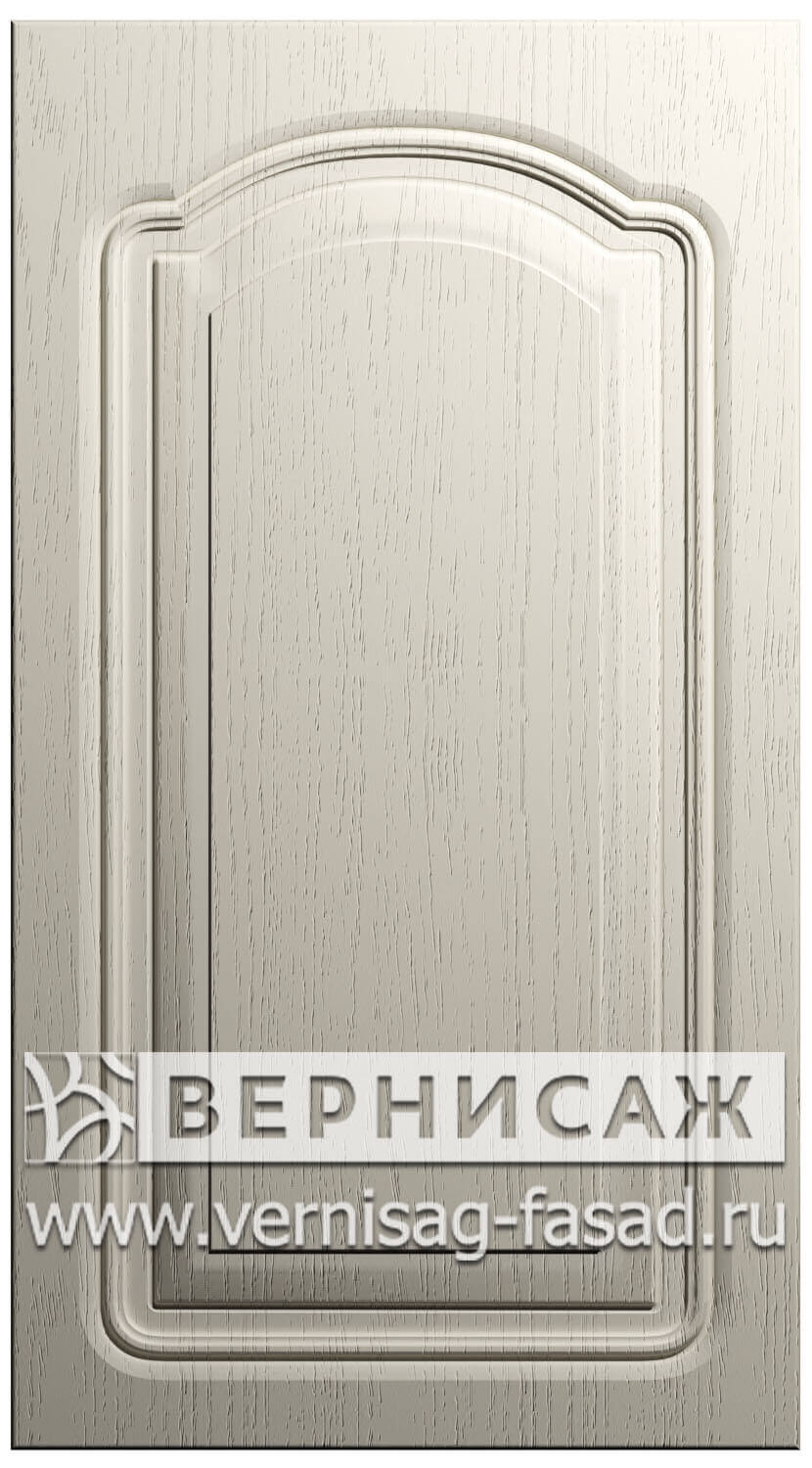 Фасады в пленке ПВХ, Фрезеровка № 40-1, цвет  Массив Магнолия