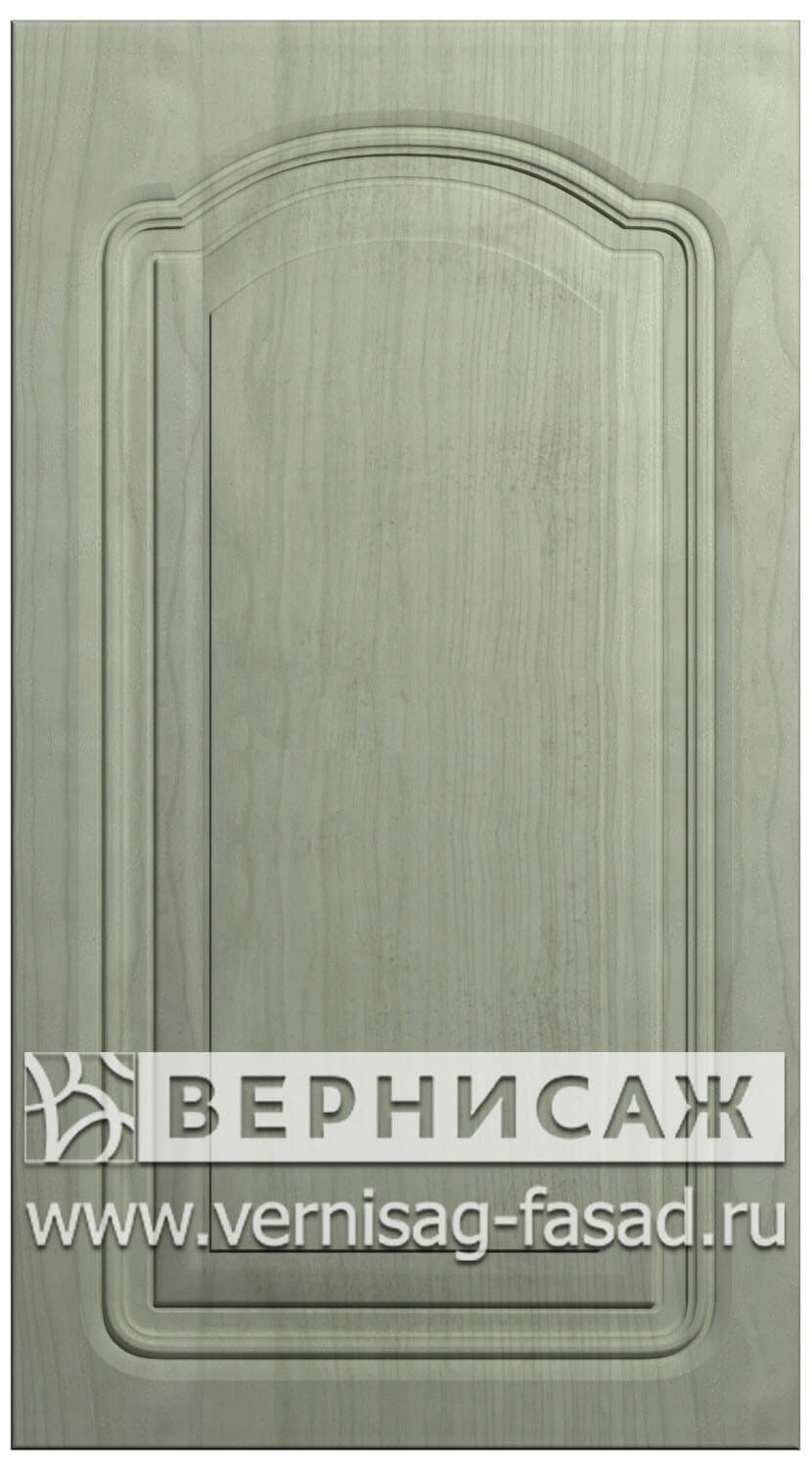 Фасады в пленке ПВХ, Фрезеровка № 40-1, цвет Ясень фисташка