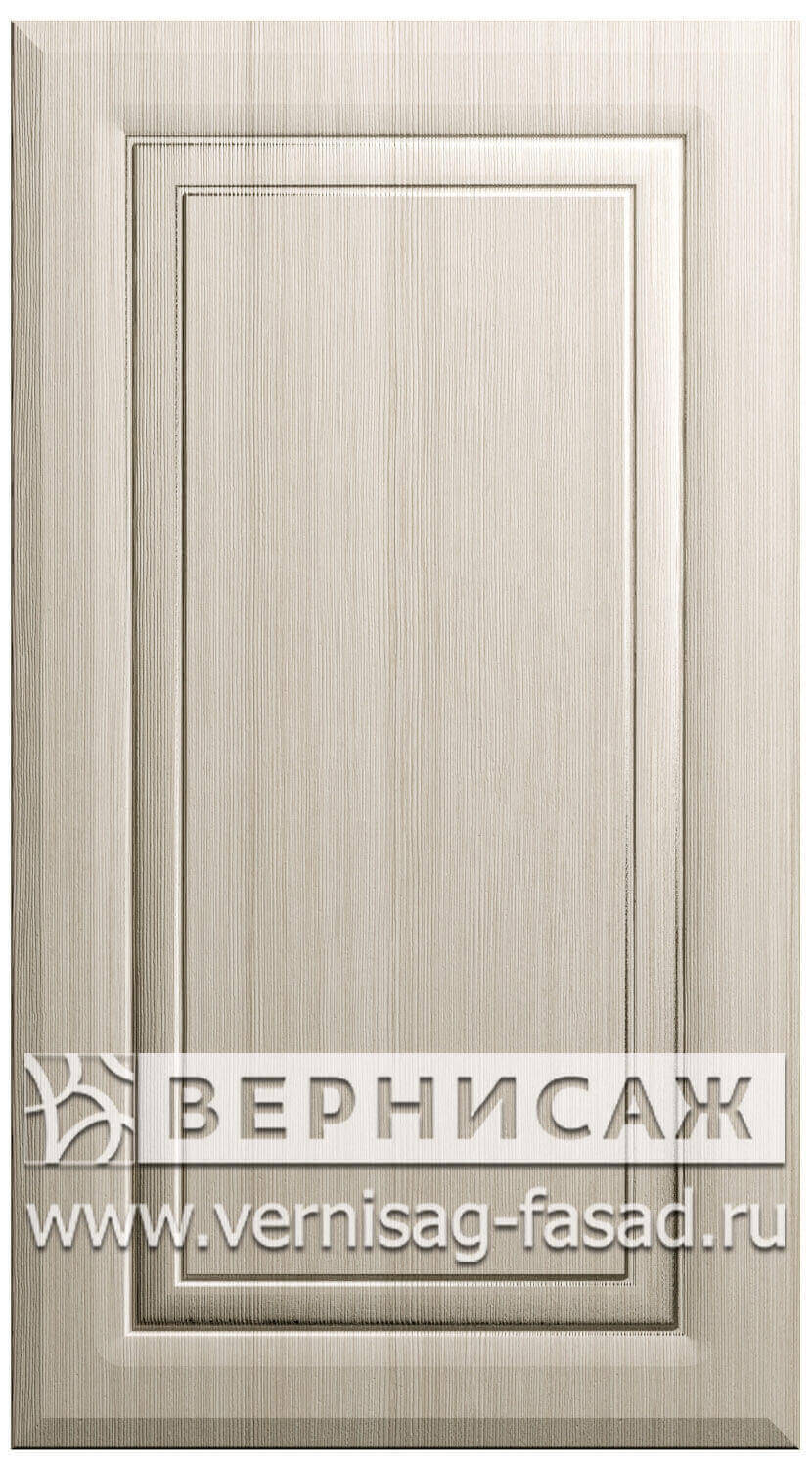 Фасады в пленке ПВХ, Фрезеровка № 43, цвет Сандал белый