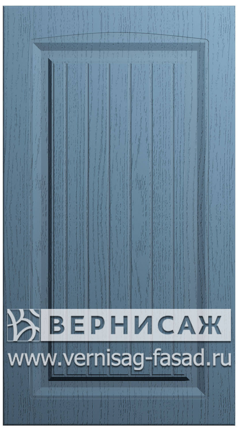 Фасады в пленке ПВХ, Фрезеровка № 43, цвет Массив Деним