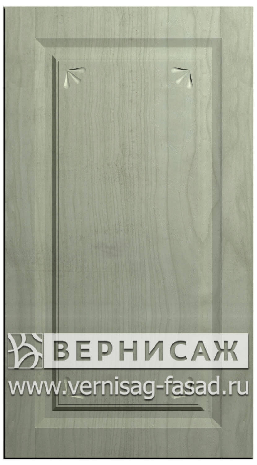 Фасады в пленке ПВХ, Фрезеровка № 44, цвет Ясень фисташка