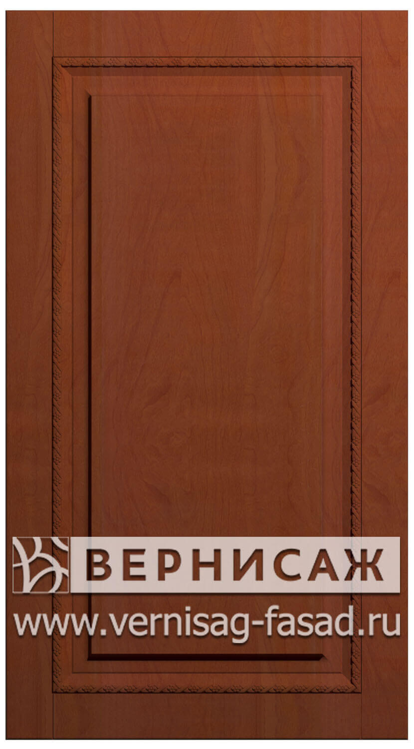 Фасады в пленке ПВХ, Фрезеровка № 52, цвет Яблоня