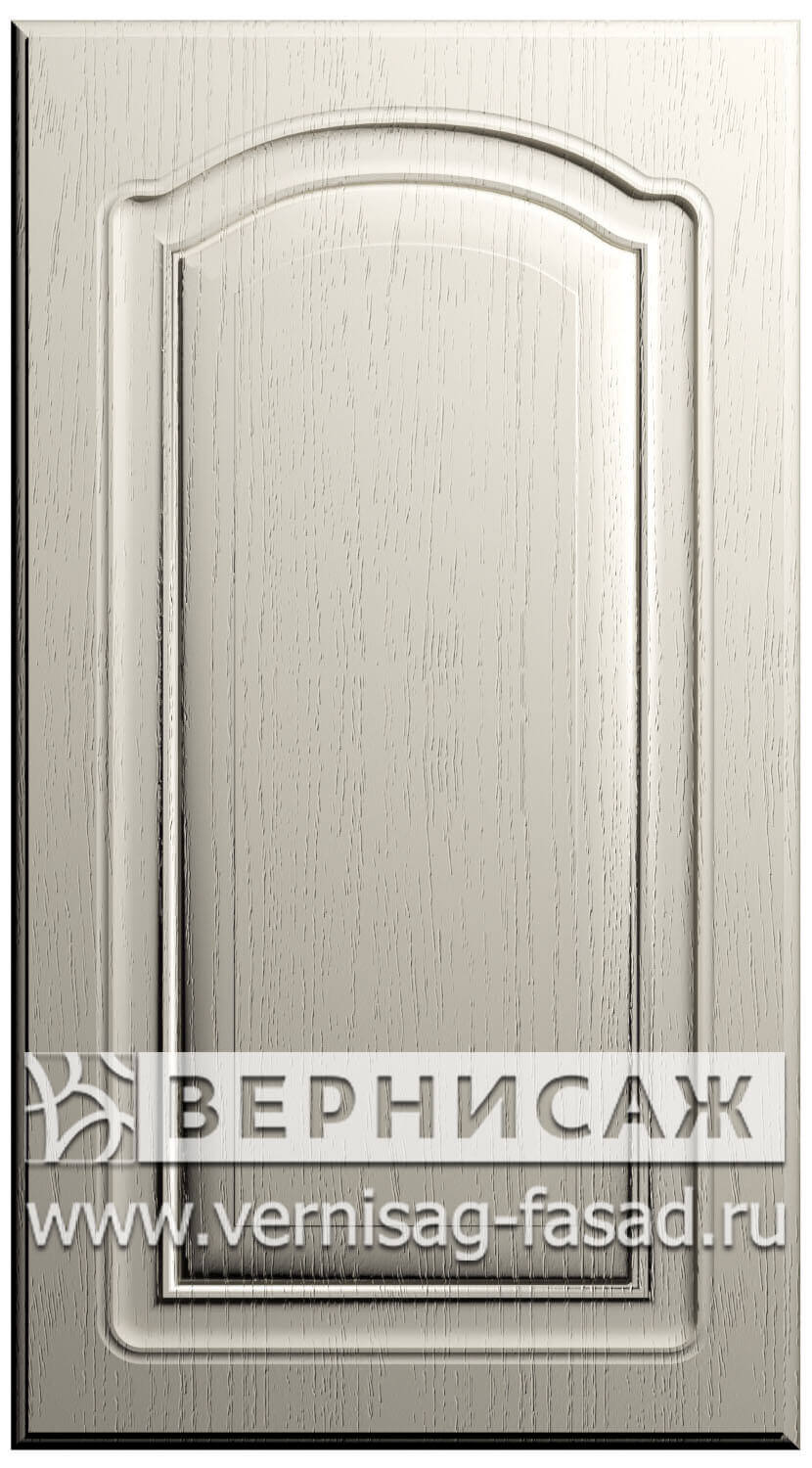 Фасады в пленке ПВХ, Фрезеровка № 58, цвет Массив Магнолия 