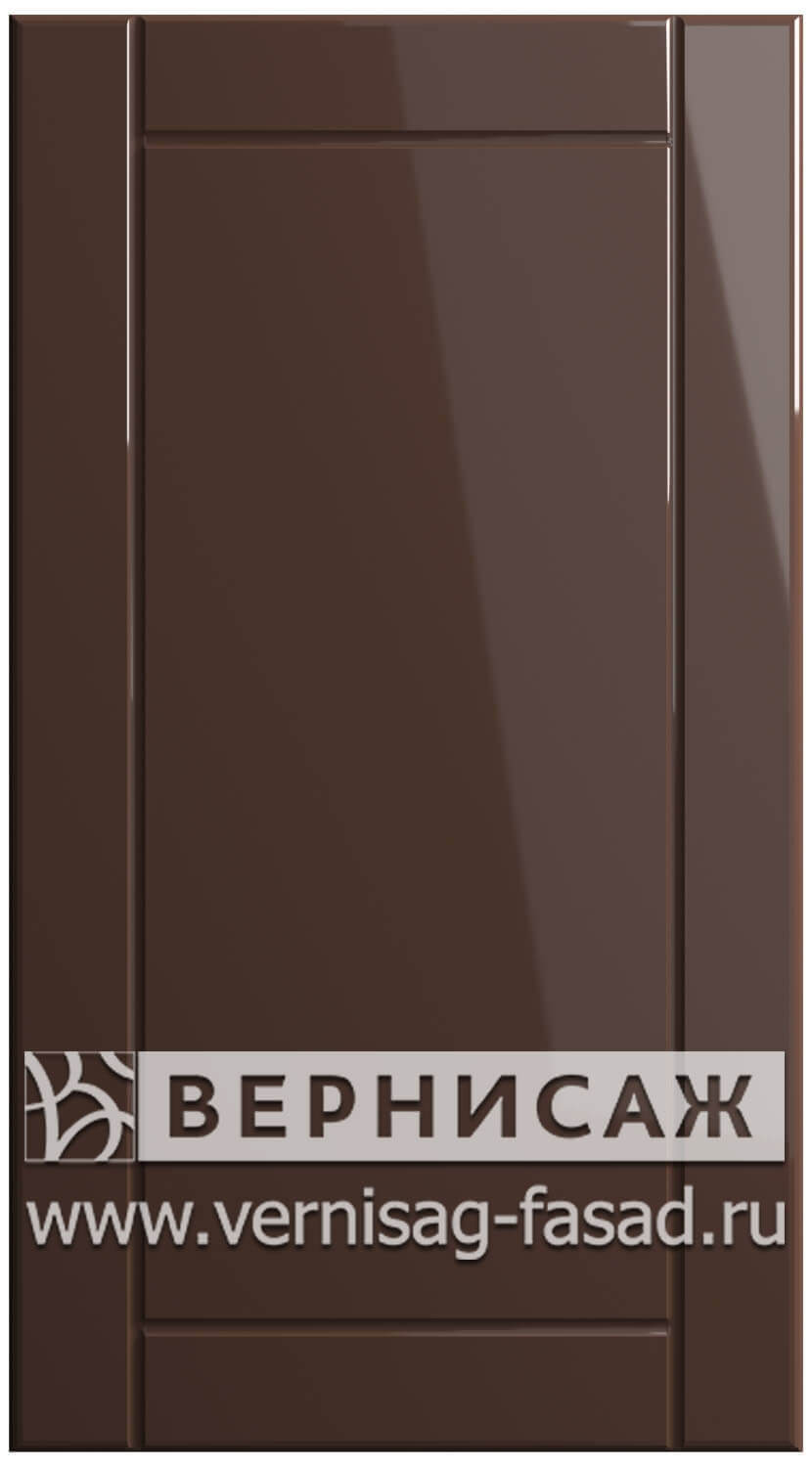 Фасады в пленке ПВХ, Фрезеровка № 6, цвет Капучино глянец
