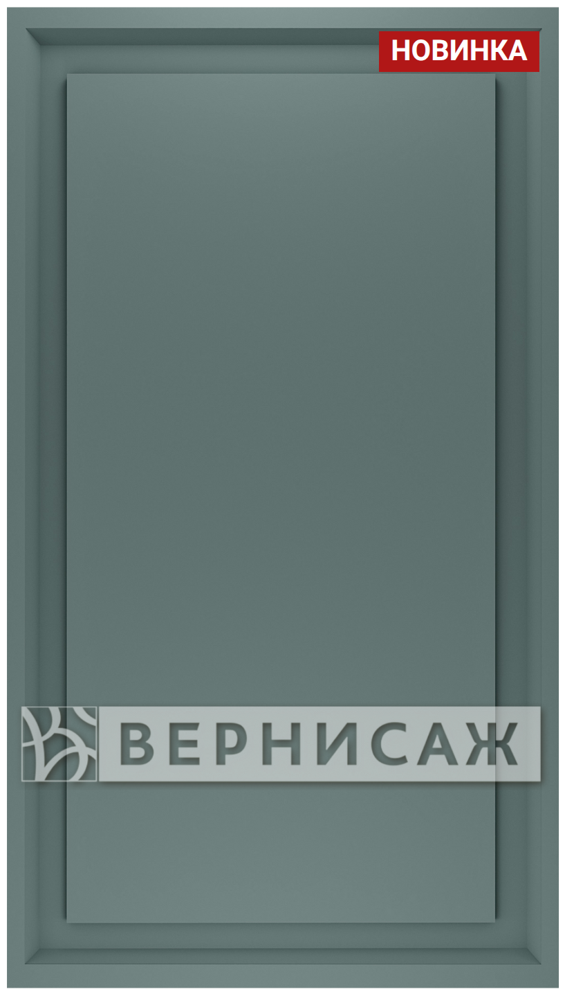 Фасад в пленке ПВХ, Фрезеровка №96, глухой фасад