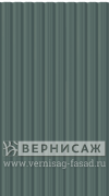 Глухой фасад, в плёнке ПВХ, Фрезеровка №86