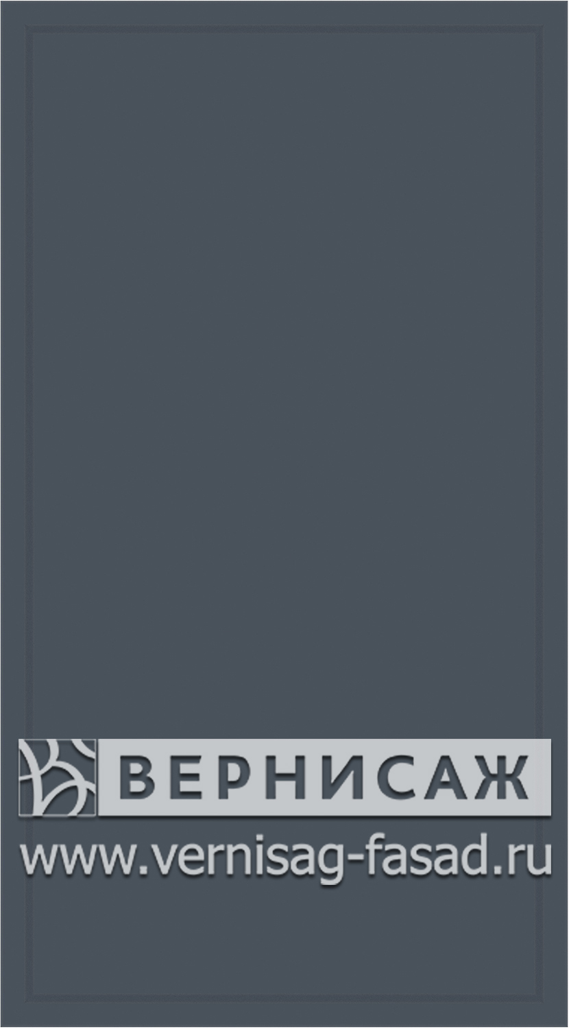 Фасады в пленке ПВХ, Фрезеровка № W2, цвет  Графит софт 