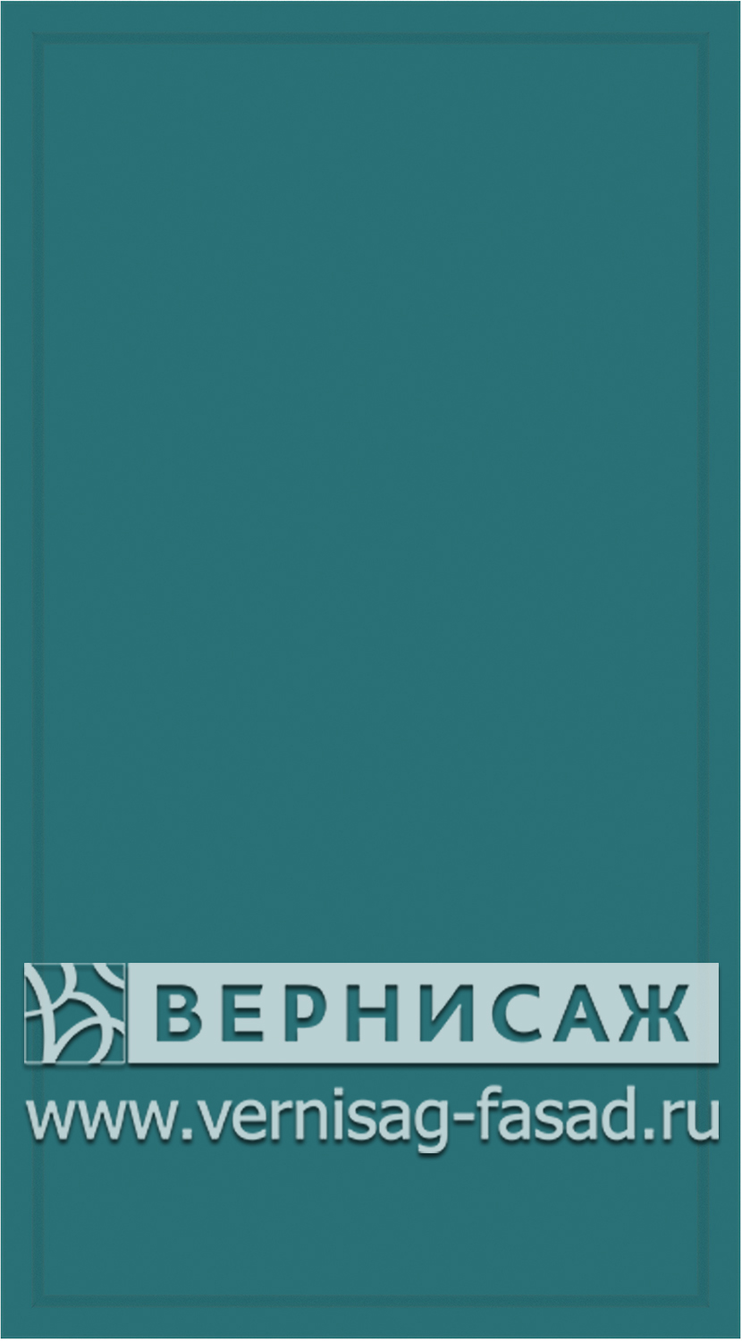 Фасады в пленке ПВХ, Фрезеровка № W2, цвет  Морская волна софт 