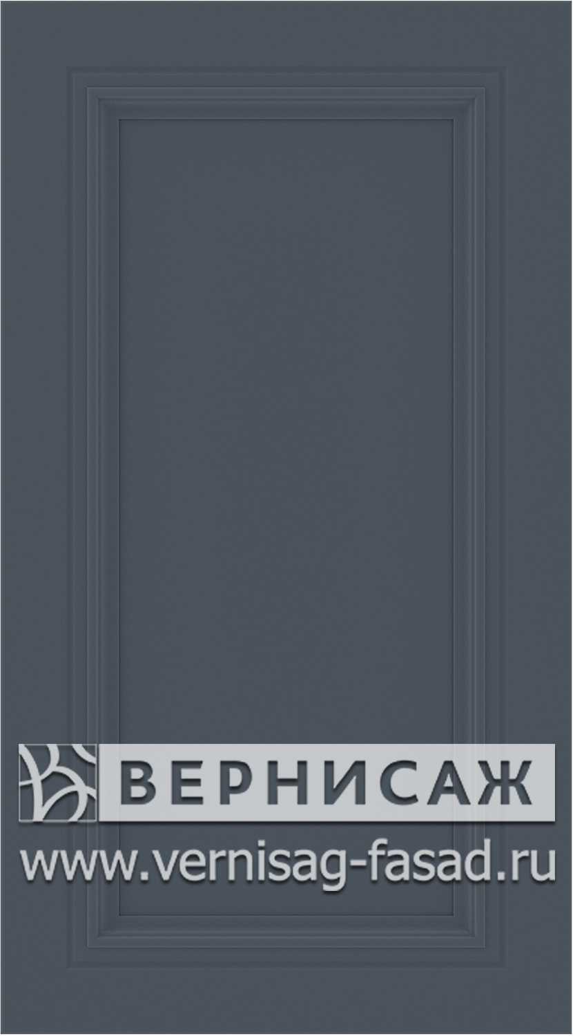 Фасады в пленке ПВХ, Фрезеровка W №4, цвет графит софт 