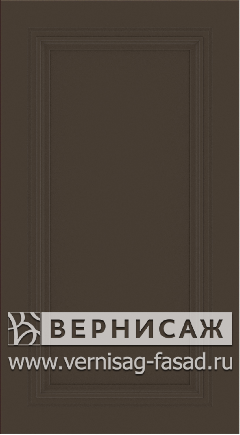Фасады в пленке ПВХ, Фрезеровка W №4, смоки софт  